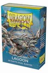 Dragon Shield DUAL MATTE Japanese-Size Sleeves - Lagoon - 60ct